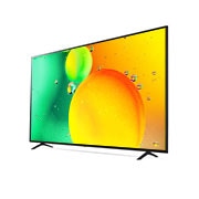 LG NanoCell 86'' NANO75 4K Smart TV con ThinQ AI (Inteligencia Artificial), α7 Gen5 AI Processor, Vista lateral de 30 grados con imagen de relleno, 86NANO75SQA, thumbnail 3