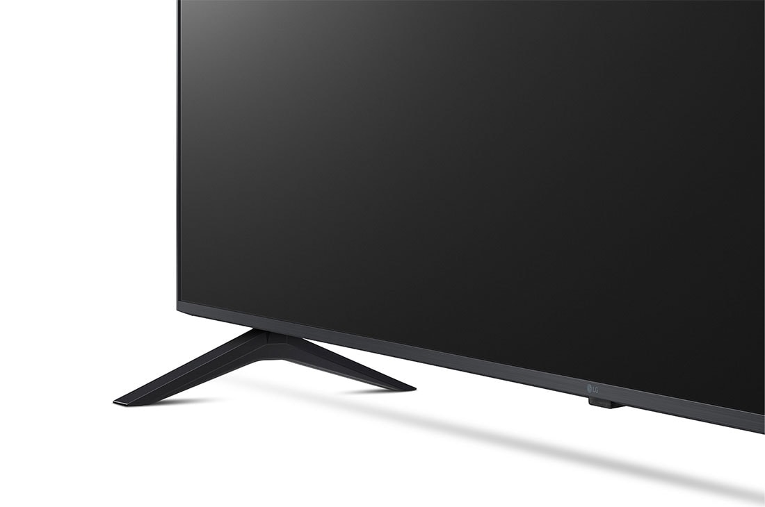 LG UHD 75'' UQ8050 Smart TV con ThinQ AI (Inteligencia Artificial), vista de primer plano del panel, 75UQ8050PSB, thumbnail 7