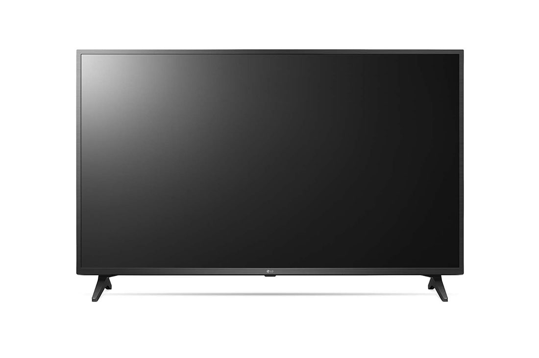 LG Pantalla LG UHD AI ThinQ 55'' UQ74 4K Smart TV, vista frontal con imagen de relleno, 55UQ7400PSF, thumbnail 2
