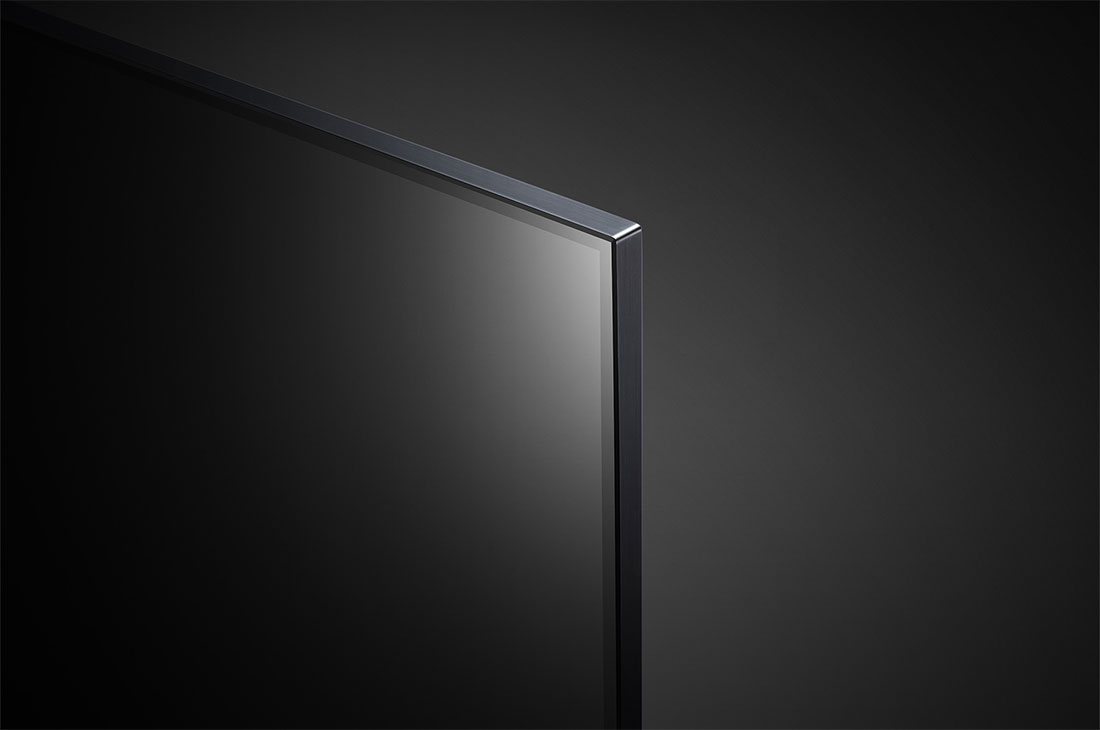 LG QNED 86'' QNED80 4K Smart TV con ThinQ AI (Inteligencia Artificial), Procesador α7 Gen5 AI 4K, Vista de primer plano del panel, 86QNED80SQA, thumbnail 6