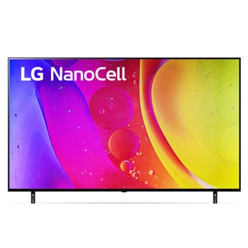 Vista frontal del televisor LG NanoCell1