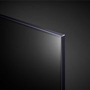 LG NanoCell TV 75'' NANO80 4K UHD SMART TV con ThinQ AI (Inteligencia Artificial), Procesador Inteligente α5 gen5, vista de primer plano del panel, 75NANO80SQA, thumbnail 6