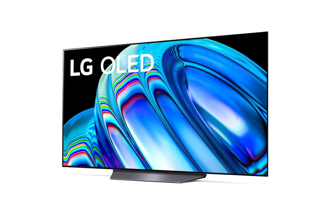 LG  LG OLED 55'' B2 Smart TV con ThinQ AI (Inteligencia Artificial), Vista lateral ligeramente inclinada , OLED55B2PSA, thumbnail 12