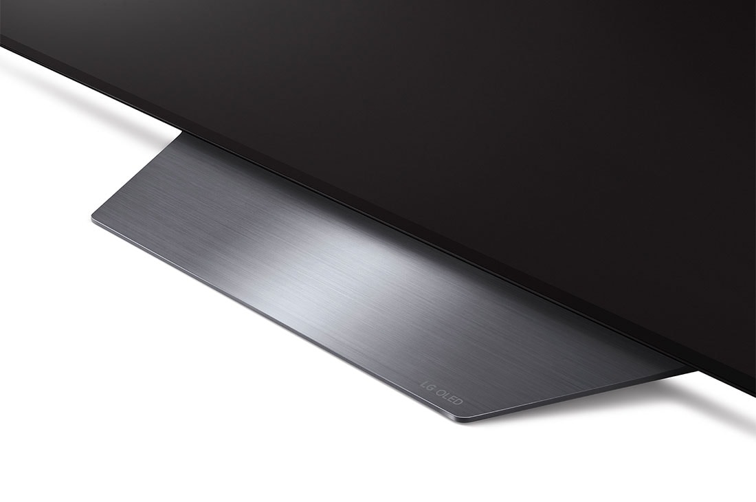LG  LG OLED 55'' B2 Smart TV con ThinQ AI (Inteligencia Artificial), Vista lateral de primer plano de la base   , OLED55B2PSA, thumbnail 8
