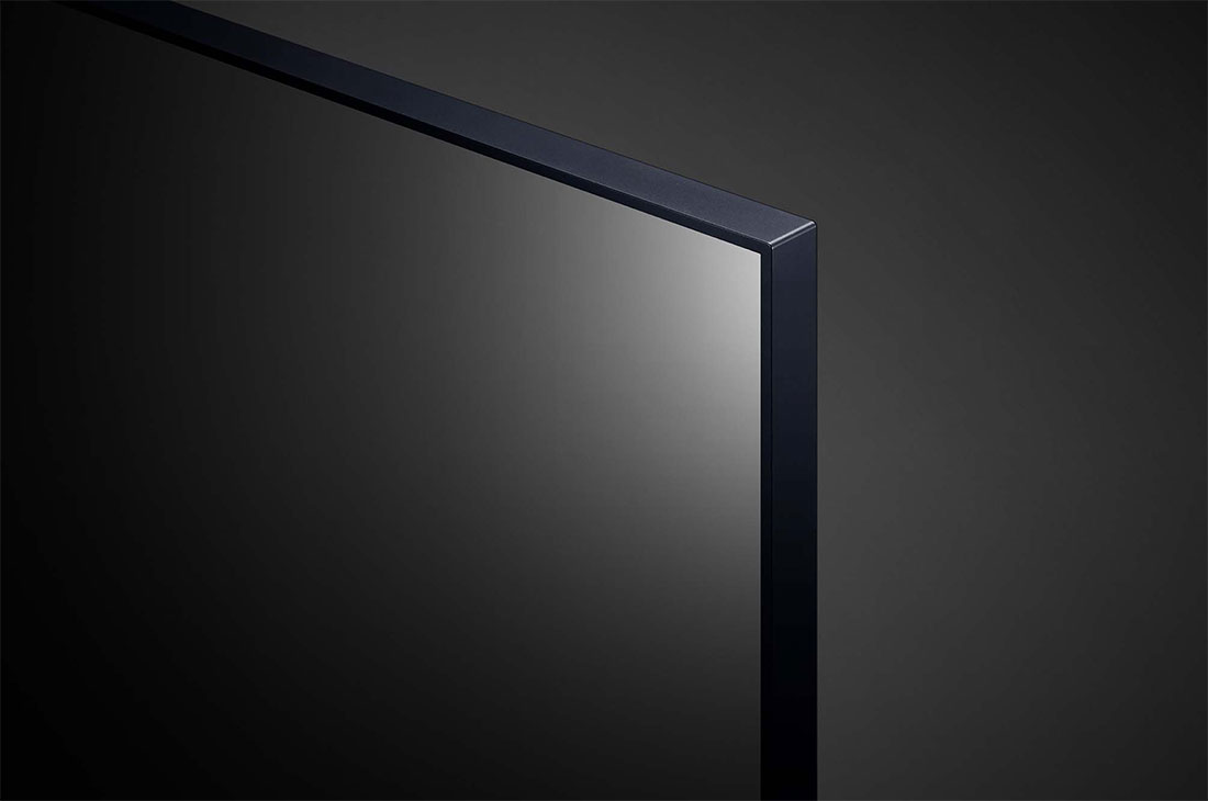 LG NanoCell 65'' NANO75 4K Smart TV con ThinQ AI (Inteligencia Artificial), Procesador α5 AI, vista de primer plano del panel, 65NANO75SQA, thumbnail 6