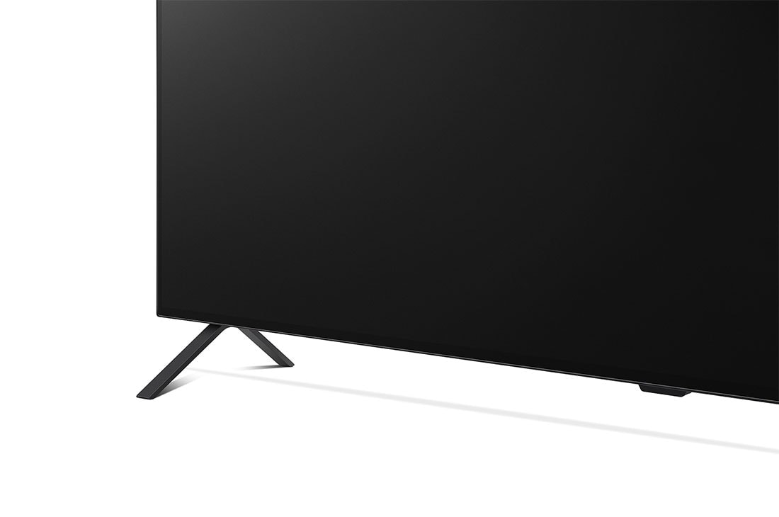LG Pantalla LG OLED 65'' A2 4K Smart TV con ThinQ AI, Side close up view of the base   , OLED65A2PSA, thumbnail 9