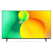LG NanoCell 55'' NANO75 4K Smart TV con ThinQ AI (Inteligencia Artificial), Procesador α5 AI, vista frontal con imagen de relleno, 55NANO75SQA, thumbnail 2