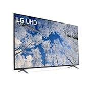 LG Pantalla LG UHD webOS 22 75” UQ7070 LED 4K Smart, Vista lateral de 30 grados con imagen de relleno, 75UQ7070ZUD, thumbnail 4