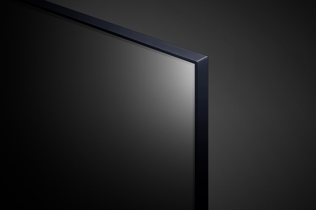 LG Pantalla LG NanoCell 43'' NANO77 4K SMART TV con ThinQ AI, vista de primer plano del panel, 43NANO77SRA, thumbnail 6