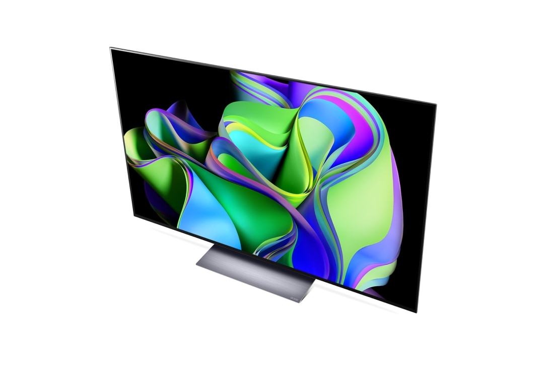 LG Pantalla LG OLED evo 55'' C3 4K SMART TV con ThinQ AI, Vista angular desde arriba., OLED55C3PSA, thumbnail 9