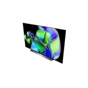 LG Televisor OLED 83'' Procesador α9 AI 4K Gen6 4K SMART TV ThinQ™ AI, Vista en ángulo desde arriba., OLED83C3PSA, thumbnail 10