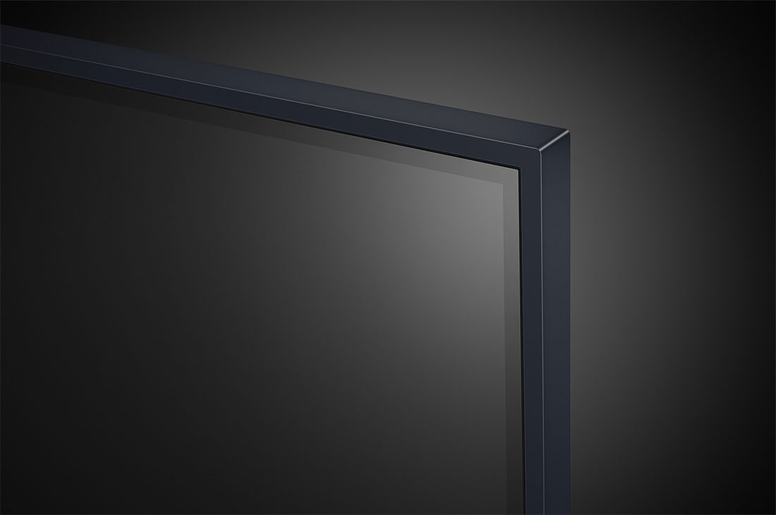 LG Pantalla LG QNED 65'' QNED80 4K SMART TV con ThinQ AI , vista de primer plano de los bisel, 65QNED80SRA, thumbnail 6
