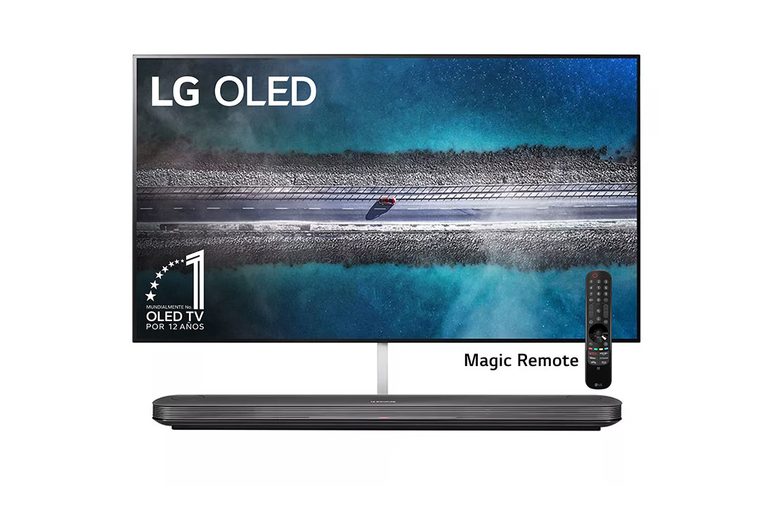 LG OLED TV 77'' | UHD 4K SMART TV | Ultra HD | Procesador α9 Gen 2  | ThinQ™ AI | Diseño  Super Delgado | Resolución tipo Cine 4K HDR / HFR | Sonido Frontal, LG SIGNATURE OLED TV W9 - 4K HDR Smart TV w/ AI ThinQ® - 65'' Class (64.5'' Diag), front view, OLED65W9PUA, thumbnail 1, OLED77W9PUA