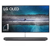 LG OLED TV 77'' | UHD 4K SMART TV | Ultra HD | Procesador α9 Gen 2  | ThinQ™ AI | Diseño  Super Delgado | Resolución tipo Cine 4K HDR / HFR | Sonido Frontal, front view, OLED77W9PUA, thumbnail 2