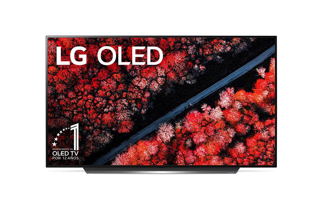 LG  OLED TV 65'' | UHD 4K SMART TV | Ultra HD | Procesador α9 Gen 2 | ThinQ™ AI | Resolución tipo Cine 4K HDR / HFR | Dolby Vision - Atmos | Pantalla tipo Cine, vista frontal, OLED65C9PSA, thumbnail 2