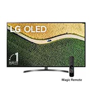 LG  OLED TV 65'' | UHD 4K SMART TV | Ultra HD | Procesador α7 Gen 2  | ThinQ™ AI | Resolución tipo Cine 4K HDR / HFR | Dolby Vision - Atmos | Pantalla tipo Cine, vista frontal, OLED65B9PSB, thumbnail 1