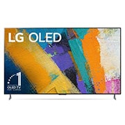 LG OLED TV 65'' 4K | Pixeles con Auto- Iluminación | UHD 4K SMART TV | Ultra HD | Procesador α9 Gen 3 | AI ThinQ™ | Dolby Vision- Atmos, front view, OLED65GXPSA, thumbnail 2