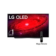 LG  OLED TV 65'' 4K | Pixeles con Auto- Iluminación | UHD 4K SMART TV | Ultra HD LED | Procesador α9 Gen 3 | ThinQ™ AI | Dolby Vision- Atmos, vista frontal, OLED65CXPUA, thumbnail 1