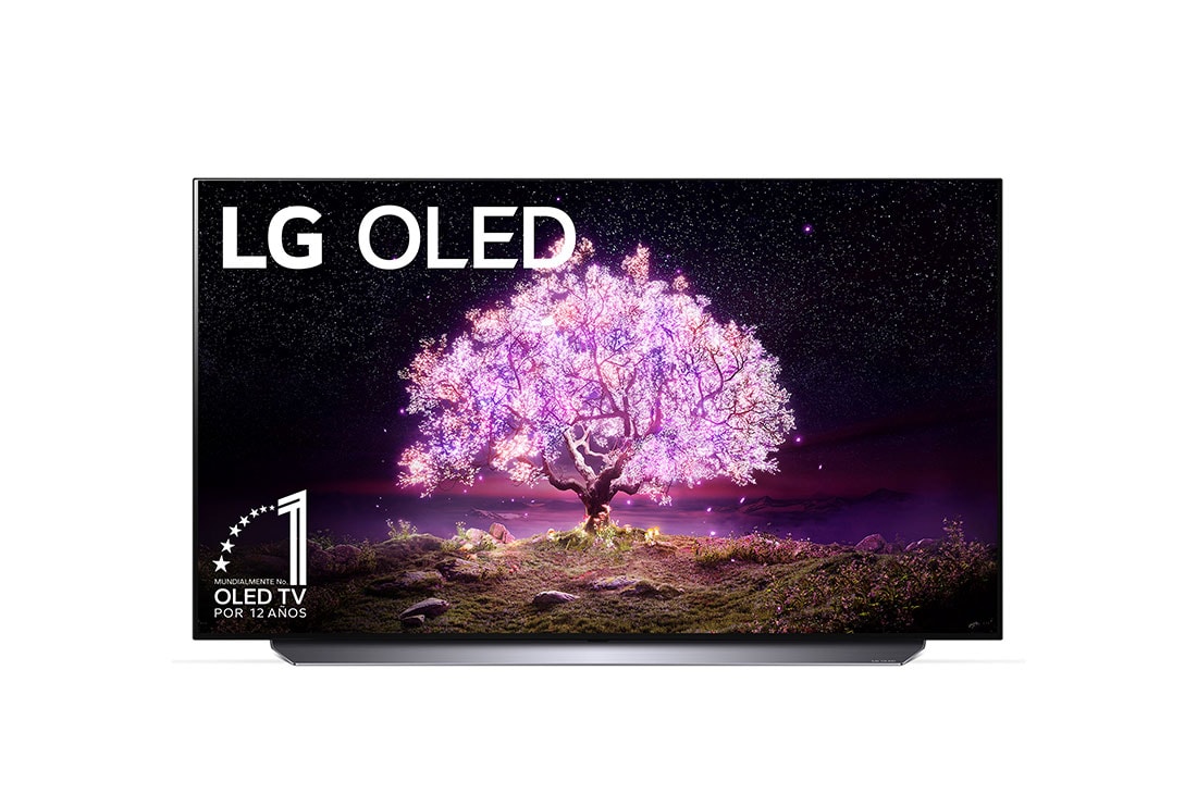 LG OLED 65'' C1 4K Smart TV con ThinQ AI (Inteligencia Artificial), Procesador α9 Gen4 AI , vista frontal, OLED65C1PUB, thumbnail 2
