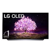 LG OLED 77'' C1 4K Smart TV con ThinQ AI (Inteligencia Artificial), Procesador α9 Gen4 AI , vista frontal, OLED77C1PUB, thumbnail 2