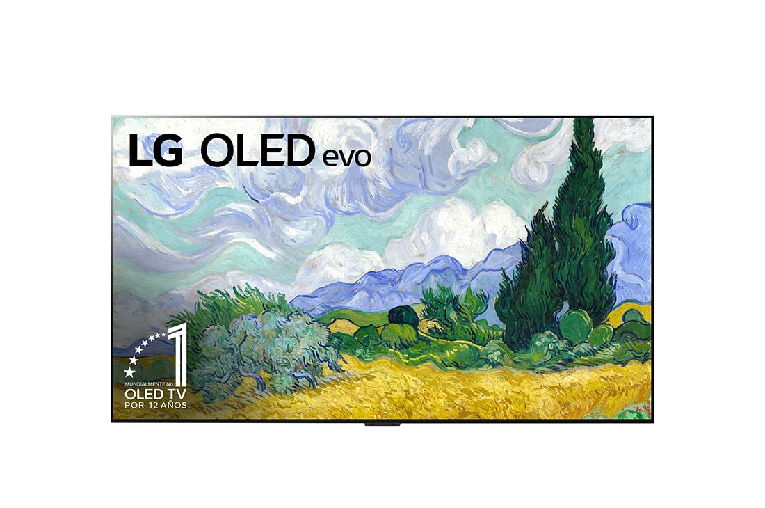 LG OLED evo 65'' G1 Diseño de Galerías 4K Smart TV con ThinQ AI (Inteligencia Artificial), Procesador α9 Gen4 AI , vista frontal, OLED65G1PSA, thumbnail 2