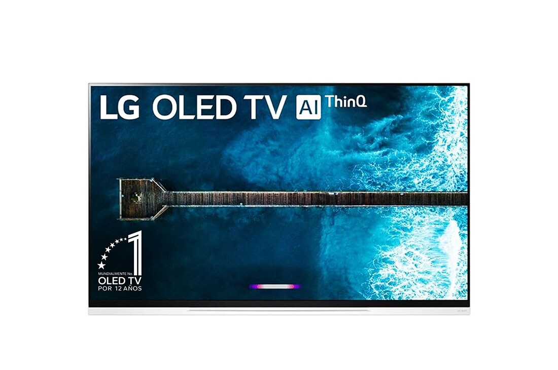 LG Pantalla LG OLED TV AI ThinQ 4K 65'', front view, OLED65E9PUA, thumbnail 2