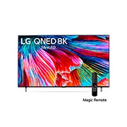 LG QNED Mini LED 86'' QNED99 8K Smart TV con ThinQ AI (Inteligencia Artificial), Procesador α9 Gen4 AI 8K, Una vista frontal del televisor LG QNED, 86QNED99SPA, thumbnail 1