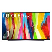 LG OLED evo C2 Smart TV 4K de 48 pulgadas, Vista frontal , OLED48C2PSA, thumbnail 2