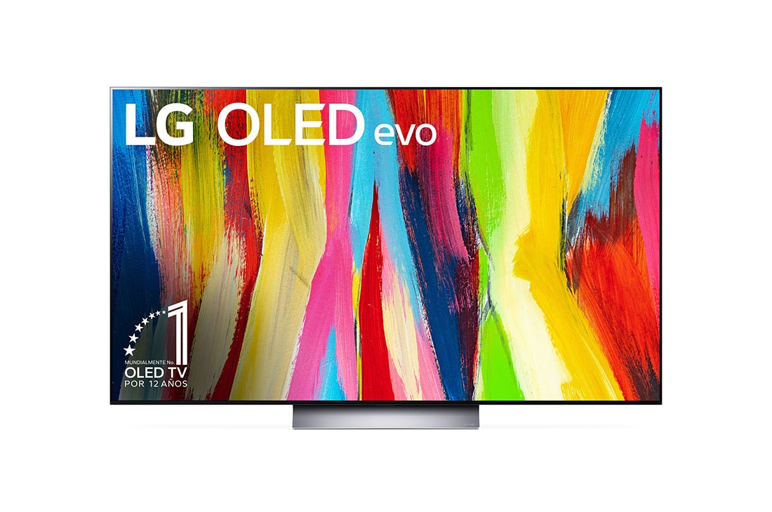 LG  LG OLED evo C2 Smart TV 4K de 55 pulgadas, Vista frontal , OLED55C2PSA, thumbnail 2