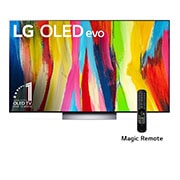 LG  LG OLED evo C2 Smart TV 4K de 55 pulgadas, Vista frontal, OLED55C2PSA, thumbnail 1