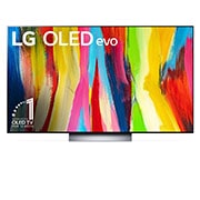 LG  LG OLED evo C2 Smart TV 4K de 55 pulgadas, Vista frontal , OLED55C2PSA, thumbnail 2
