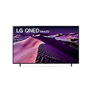 LG Pantalla LG QNED MiniLED TV 86'' 4K SMART TV con ThinQ AI , front view with infill image, 86QNED85SQA, thumbnail 2