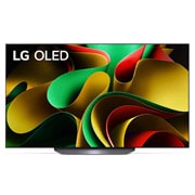 LG Pantalla LG OLED 65'' B3 4K SMART TV con ThinQ AI, Vista frontal con el LG OLED y la frase «El mejor OLED del mundo por 10 años»., OLED65B3PSA, thumbnail 1
