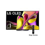 LG Pantalla LG OLED 65'' B3 4K SMART TV con ThinQ AI, Vista frontal con el LG OLED y la frase «El mejor OLED del mundo por 10 años»., OLED65B3PSA, thumbnail 1