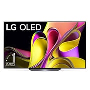 LG Pantalla LG OLED 65'' B3 4K SMART TV con ThinQ AI, Vista frontal con el LG OLED y la frase «El mejor OLED del mundo por 10 años»., OLED65B3PSA, thumbnail 2