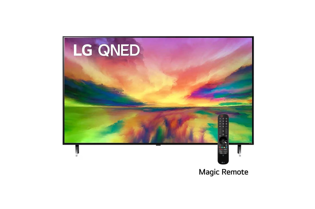 LG Pantalla LG QNED 55'' QNED80 4K SMART TV con ThinQ AI , 55QNED80SRA, 55QNED80SRA