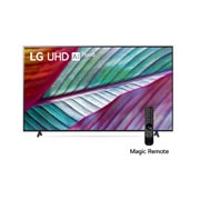 LG Pantalla LG UHD 86'' UR87 4K SMART TV con ThinQ AI, Vista frontal del televisor LG UHD, 86UR8750PSA, thumbnail 1
