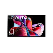 LG Pantalla LG OLED evo 65'' G3 4K SMART TV con ThinQ AI, Vista frontal con LG OLED evo, OLED65G3PSA, thumbnail 3