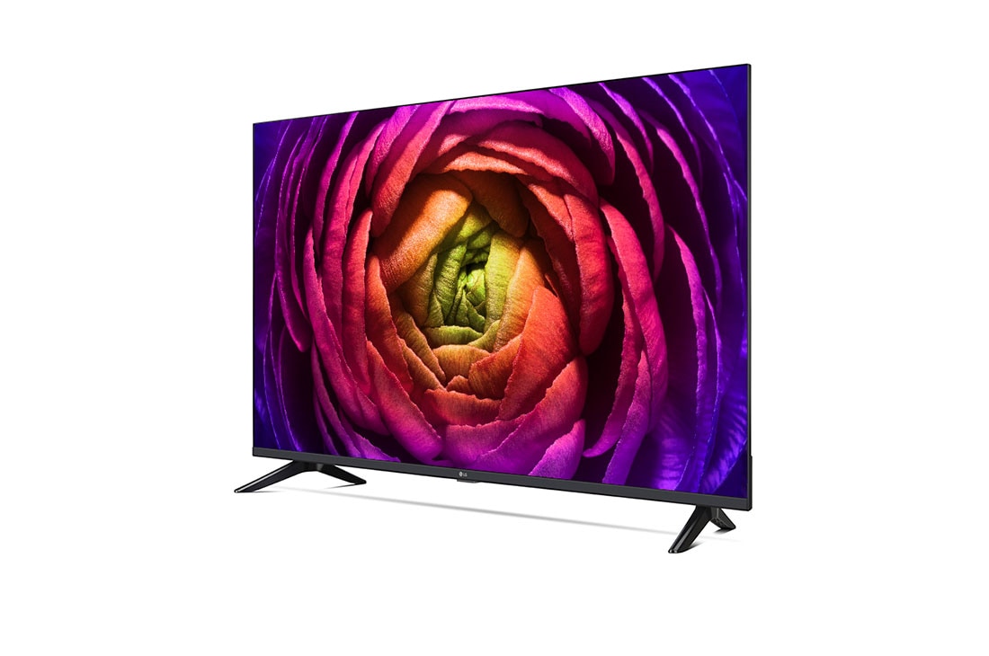 LG Pantalla LG UHD 55'' UR73 4K SMART TV con ThinQ AI , 45 degree view, 55UR7300PSA, thumbnail 3