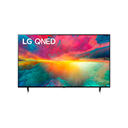 LG Pantalla LG QNED 75 55'' 4K SMART TV con ThinQ AI, vista frontal con imagen de relleno, 55QNED75SRA, thumbnail 2