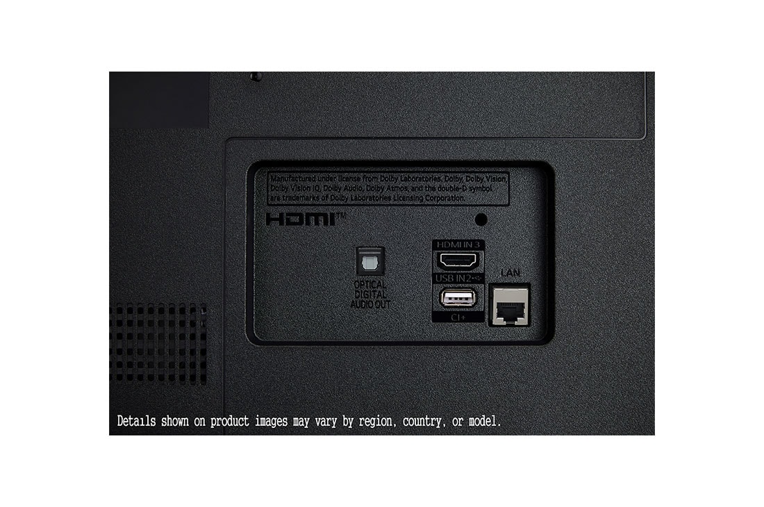 LG Pantalla LG UHD 65'' UR73 4K SMART TV con ThinQ AI , port, 65UR7300PSA, thumbnail 12