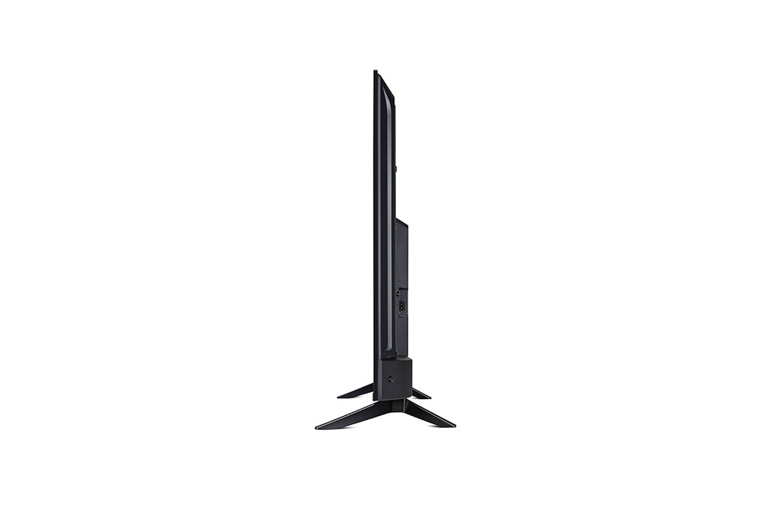LG Pantalla LG UHD 65'' UR73 4K SMART TV con ThinQ AI , 90 degree side view, 65UR7300PSA, thumbnail 4