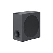 LG Barra de sonido Premium 3.1.3 Canales, Tecnología Meridian, WIFI, Compatible con asistentes de voz, Dolby Atmos., Vista diagonal del altavoz de subgraves, S80QY, thumbnail 14