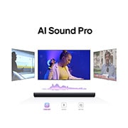 LG Barra de sonido LG S40T 300W 2.1 canales AI Sound Pro WOW Interface Dolby Digital , AI Sound pro, S40T, thumbnail 10