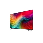 LG 86 Pulgadas LG QNED80 AI 4K Smart TV 2024, Slightly-angled left-facing side view of LG NanoCell TV, NANO80, 86NANO80TSA, thumbnail 4
