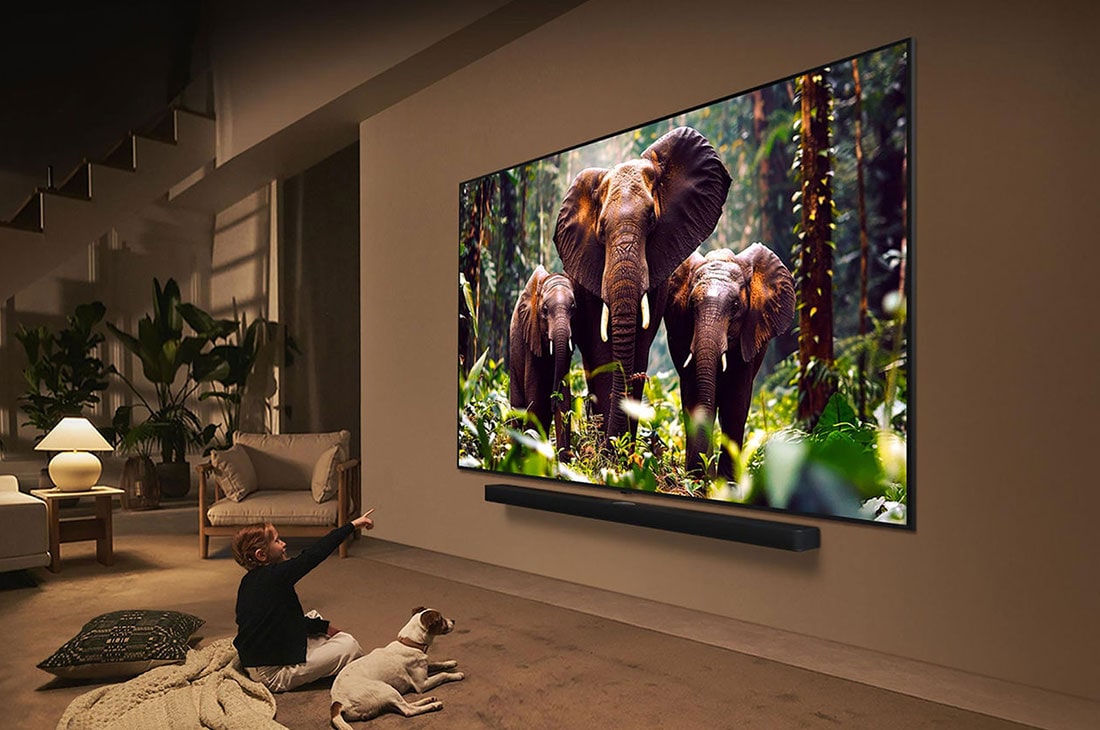LG 65 pulgadas LG QNED evo AI QNED85 4K Smart TV 2025, Primer plano de la pantalla de una LG TV en la que se muestra cómo funciona AI Search. , 65QNED85ASG, thumbnail 13