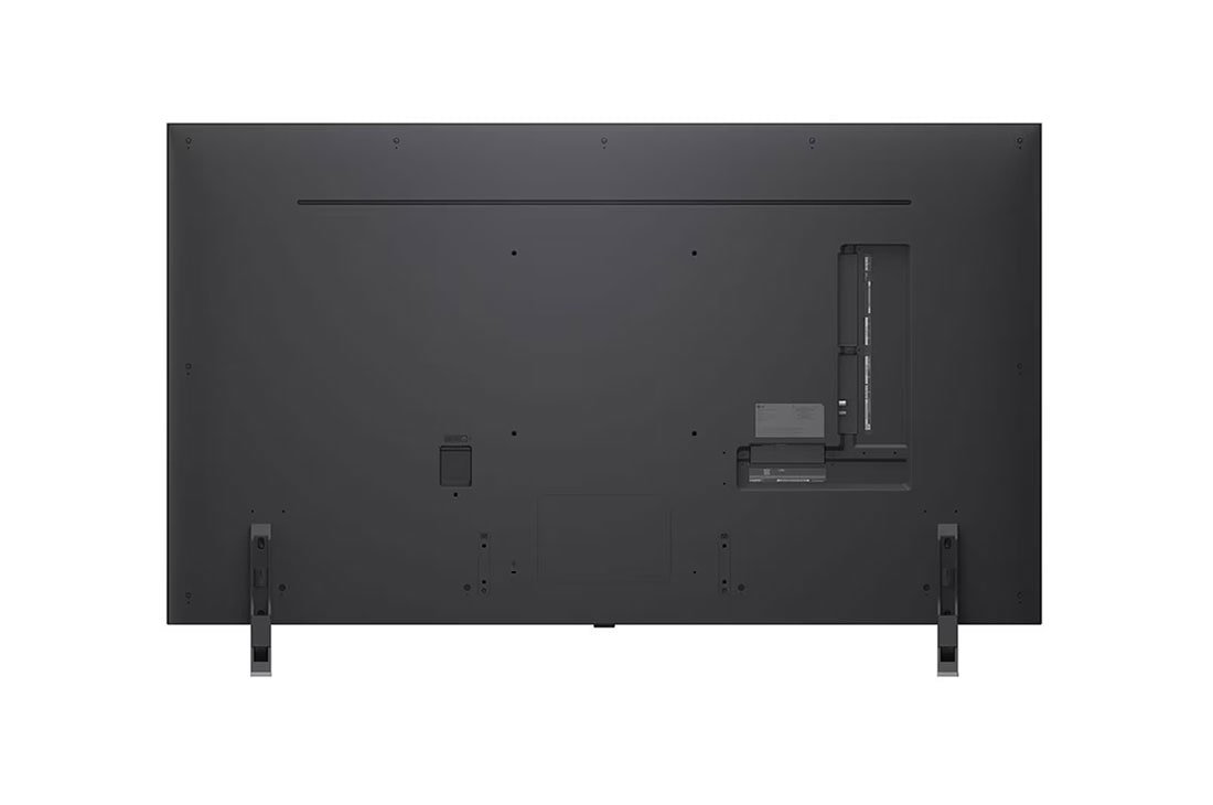 LG 86 pulgadas LG QNED evo AI QNED85 4K Smart TV 2025, Vista lateral ligeramente inclinada hacia la derecha del TV LG QNED evo QNED85, 86QNED85ASG, thumbnail 2