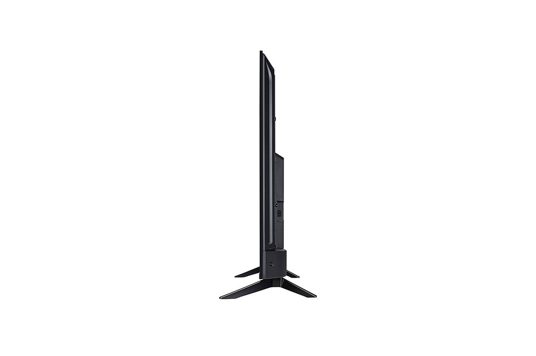 LG 43 pulgadas LG UHD AI UA73 AI 4K Smart TV 2025, Side view of LG UHD TV, UT73, 43UA7300PSB, thumbnail 3