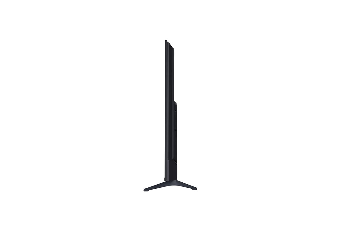 LG 55 pulgadas LG UHD AI UA73 AI 4K Smart TV 2025, Side view of LG UHD TV, UT73, 55UA7300PSB, thumbnail 3