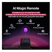 LG 55 pulgadas LG UHD AI UA73 AI 4K Smart TV 2025, Close-up of the top edge of LG UHD TV, UT73, 55UA7300PSB, thumbnail 10